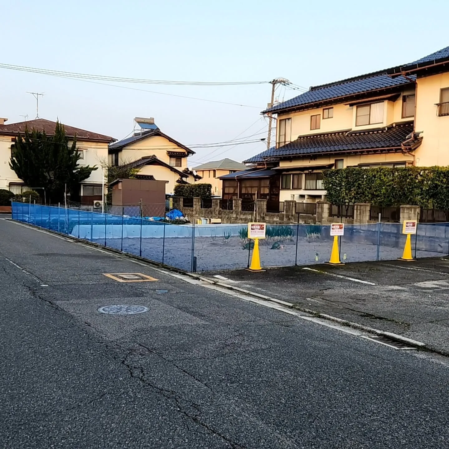 専用駐車場について。