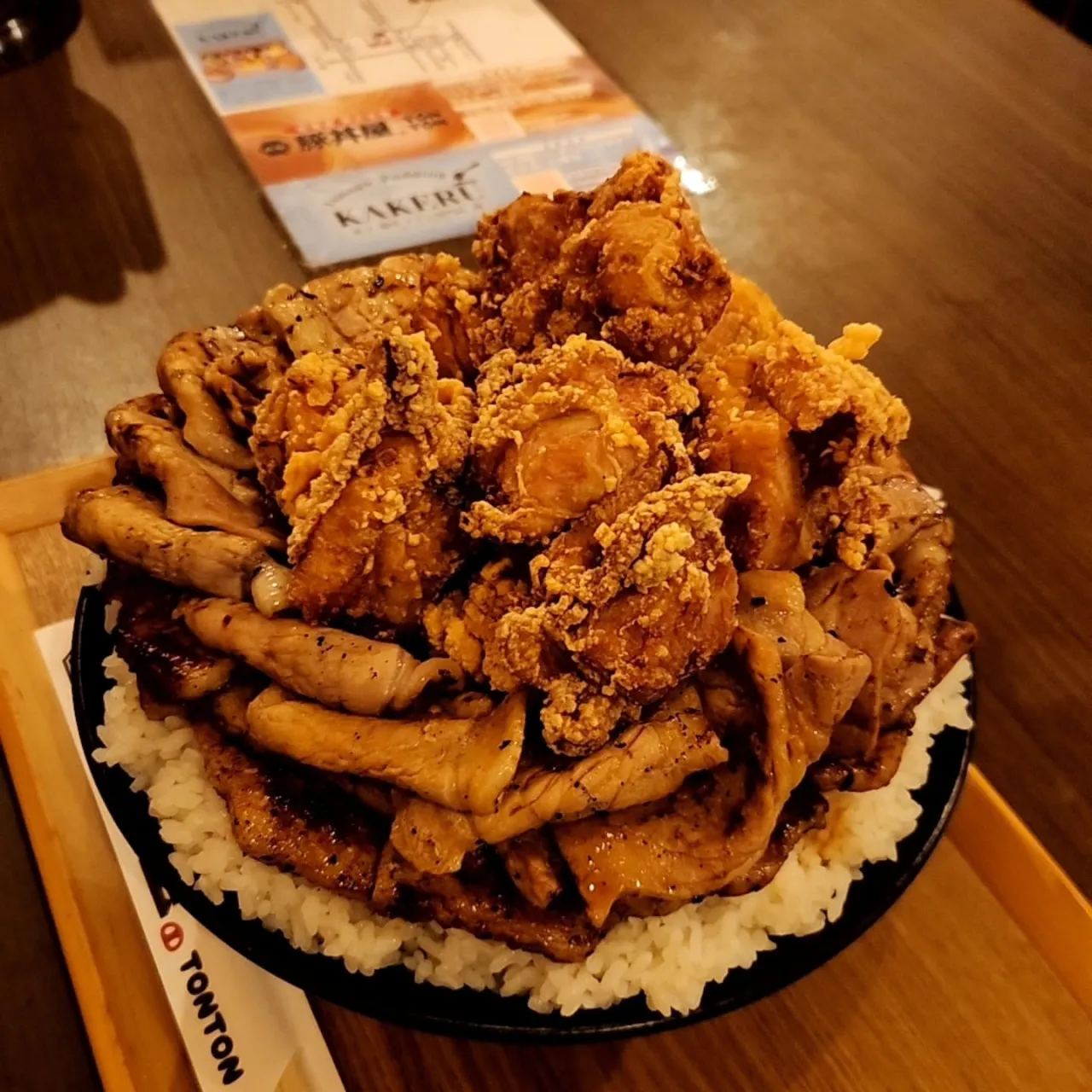 先日のてっぺん盛りチャレンジの結果は!?